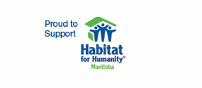 Proud to Support Habitat for Humanity Manitoba